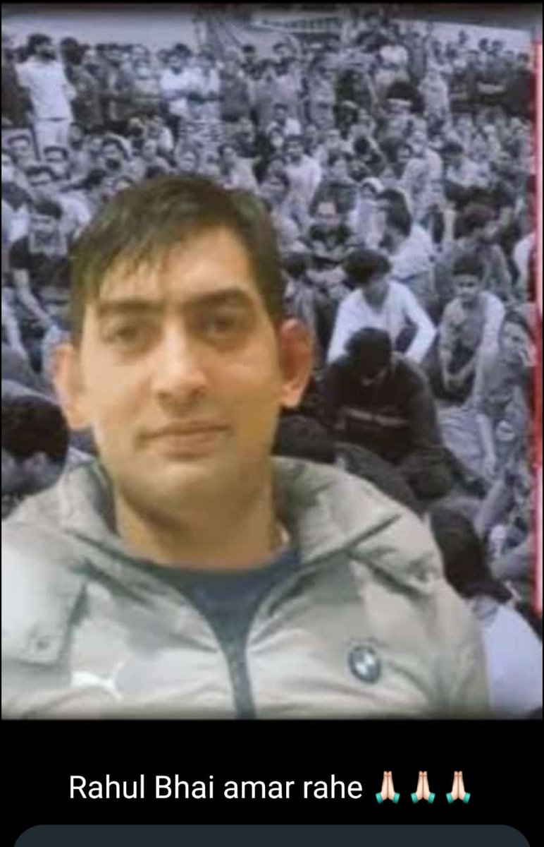 all_minorities's tweet photo. Exactly two years ago, 12th of May 2022, on this fateful day you laid down your life for the Kashmiri Pandit Community while performing your duty. Today we mourn, with heavy hearts and wet eyes, your supreme sacrifice and pray to the Parmatma to grant moksha to your holy soul. https://t.co/PwGc57LnYl