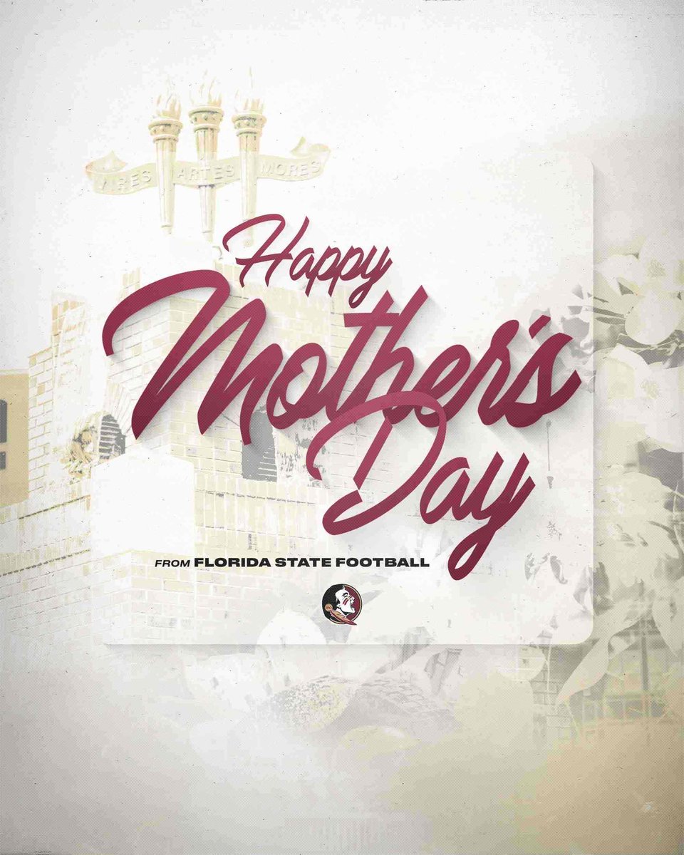 #NoleFamily wishes a Happy Mother’s Day to all you incredible women out there that are a living example of #Service #Sacrifice and #Respect We celebrate you today ❤️ #KeepCLIMBing