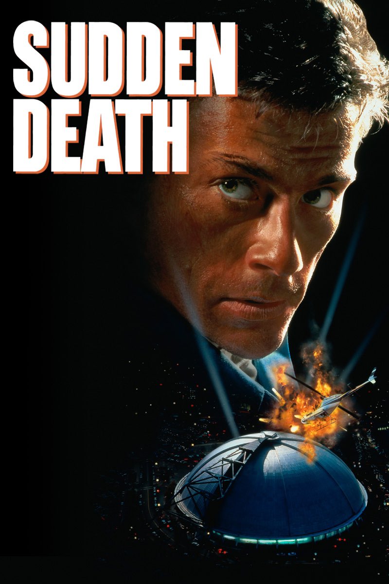 Was watching Sudden Death. Fun Die Hard knockoff that is loaded with jaw-dropping stunts and special effects. #SuddenDeath #PeterHyams #JeanClaudeVanDamme #PowersBoothe #RaymondJBarry #DorianHarewood