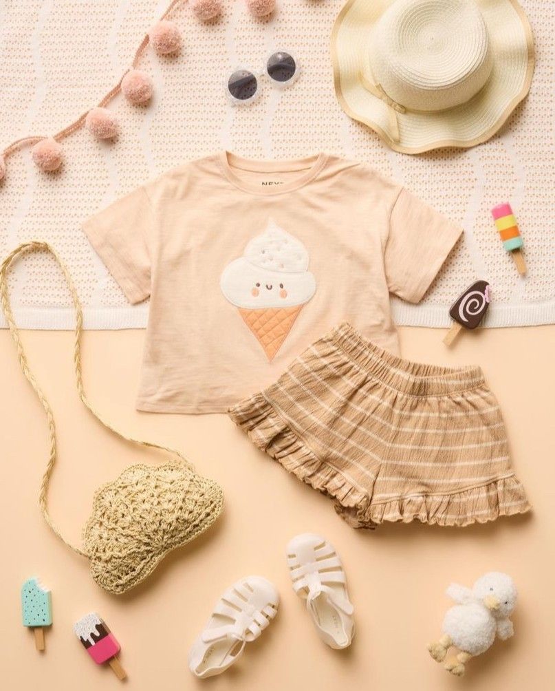 Scoops of sweetness in this ice cream set from @Nextofficial ! 🍦💖 #nextkids