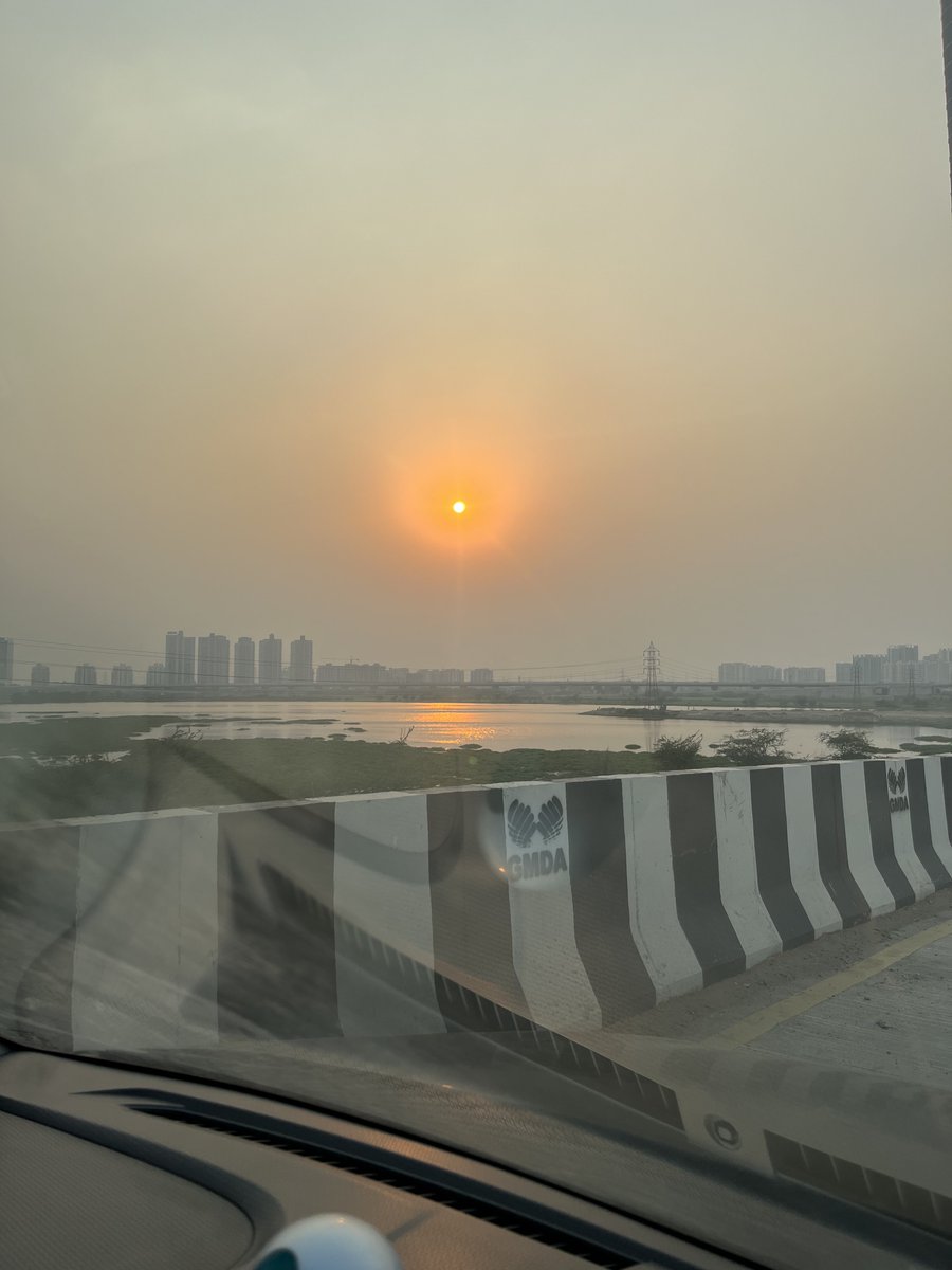 Gurgaon ki shaam ☀️