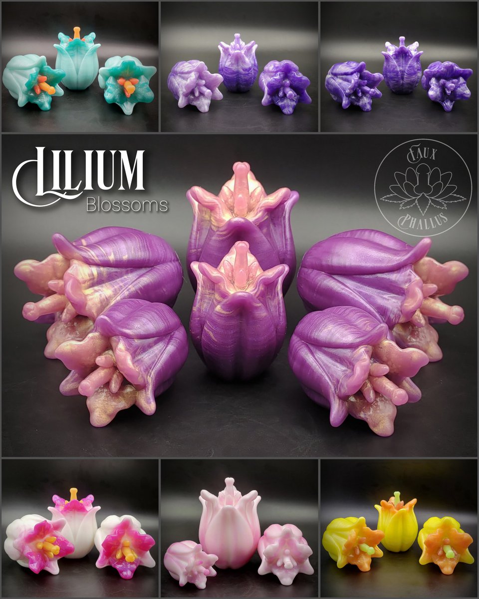 These are all the different colour variations of our Lilium Blossoms in the store atm. What colour is your favorite? 🤔