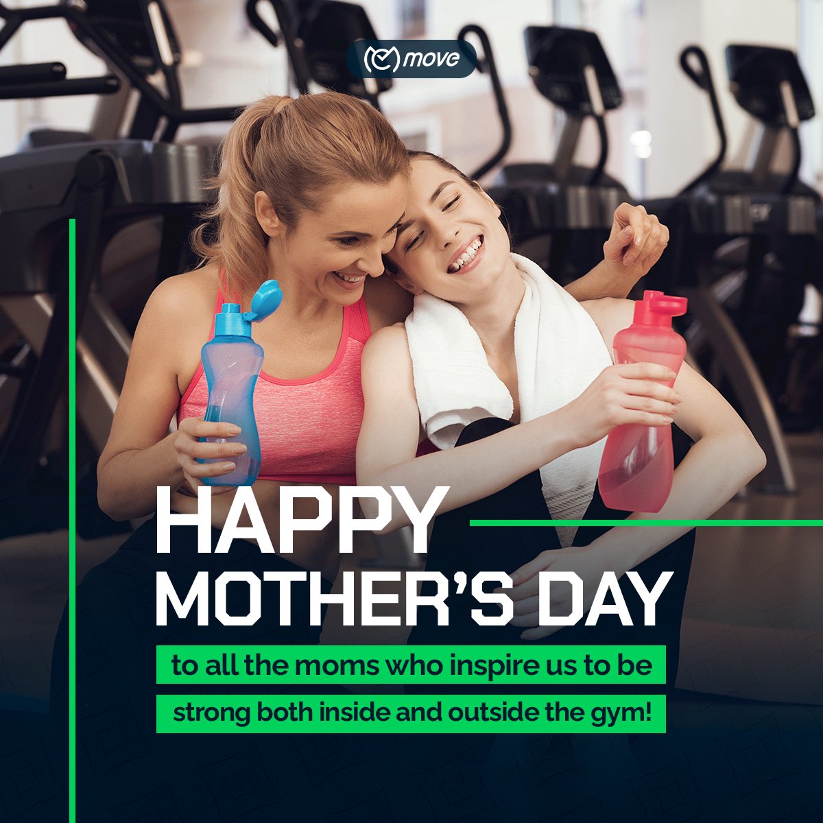 Move wishes all the moms out there a HAPPY MOTHER'S DAY! 💚

#MothersDay #InfiniteLove #MoveApp #HappyMothersDay #FitnessMom #Fitness #PhysicalExercise #PhysicalActivity #FitnessRevolution #Health #Wellness #App