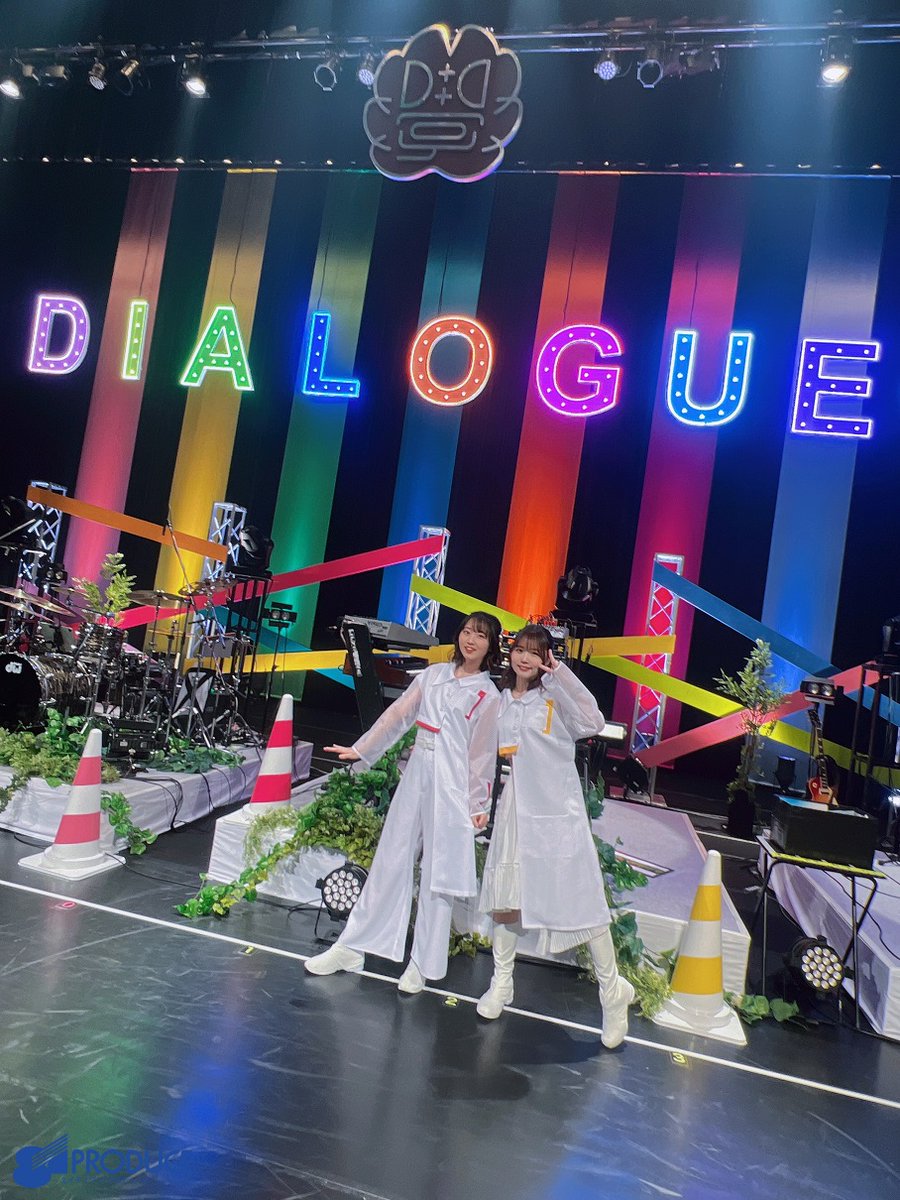 5th Anniversary Tour「DIALOGUE＋学概論」愛知公演に #稗田寧々 と #宮原颯希 が出演いたしました！💛🩷 新衣装＆過去最大曲数のライブ いかがでしたでしょうか？？ 6月の兵庫公演も よろしくお願いいたします！ #ダイアローグ