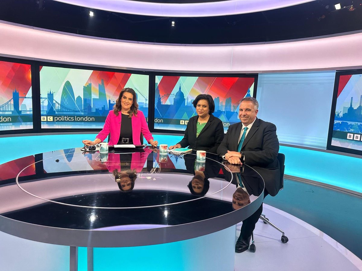 Pleased to be on today’s episode of #PoliticsLondon talking about @SadiqKhan’s historic re-election as Mayor of London as well as important issues impacting people across the capital.