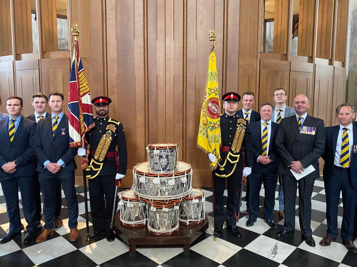 MiddlesexReg57's tweet image. The Princess of Wales’s Royal Regiment (includes the Middlesex Reg) held its annual Albuhera Day service in the Middlesex Chapel @StPaulsLondon. It was at Albuhera the 57th Regiment of Foot (West Middlesex) earned their  ‘Diehards’ nickname inherited by future Middlesex Regiments