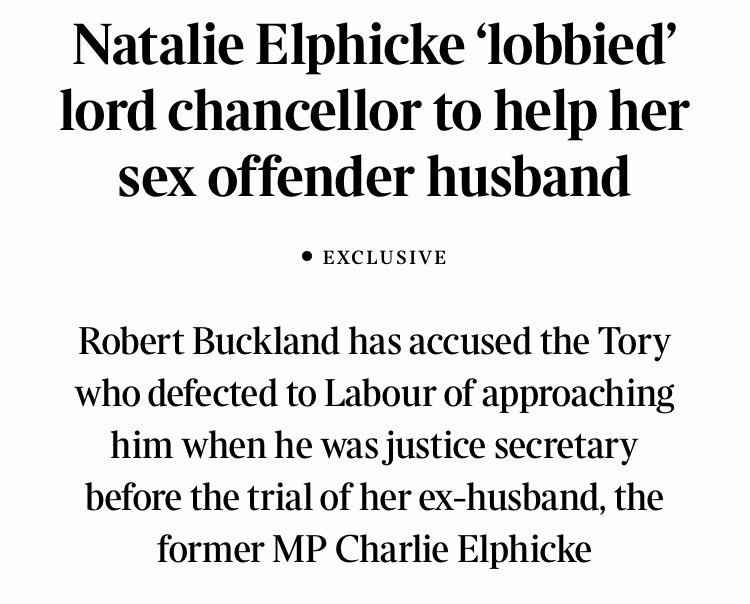 ‘I hereby announce that I have been hushing up a Tory scandal for the last four years, and by the way I was the actual Secretary of State for Justice at the time’ isn’t quite the gotcha that the Tories seem to think it is. On the contrary, it’s a bigger scandal than the scandal.