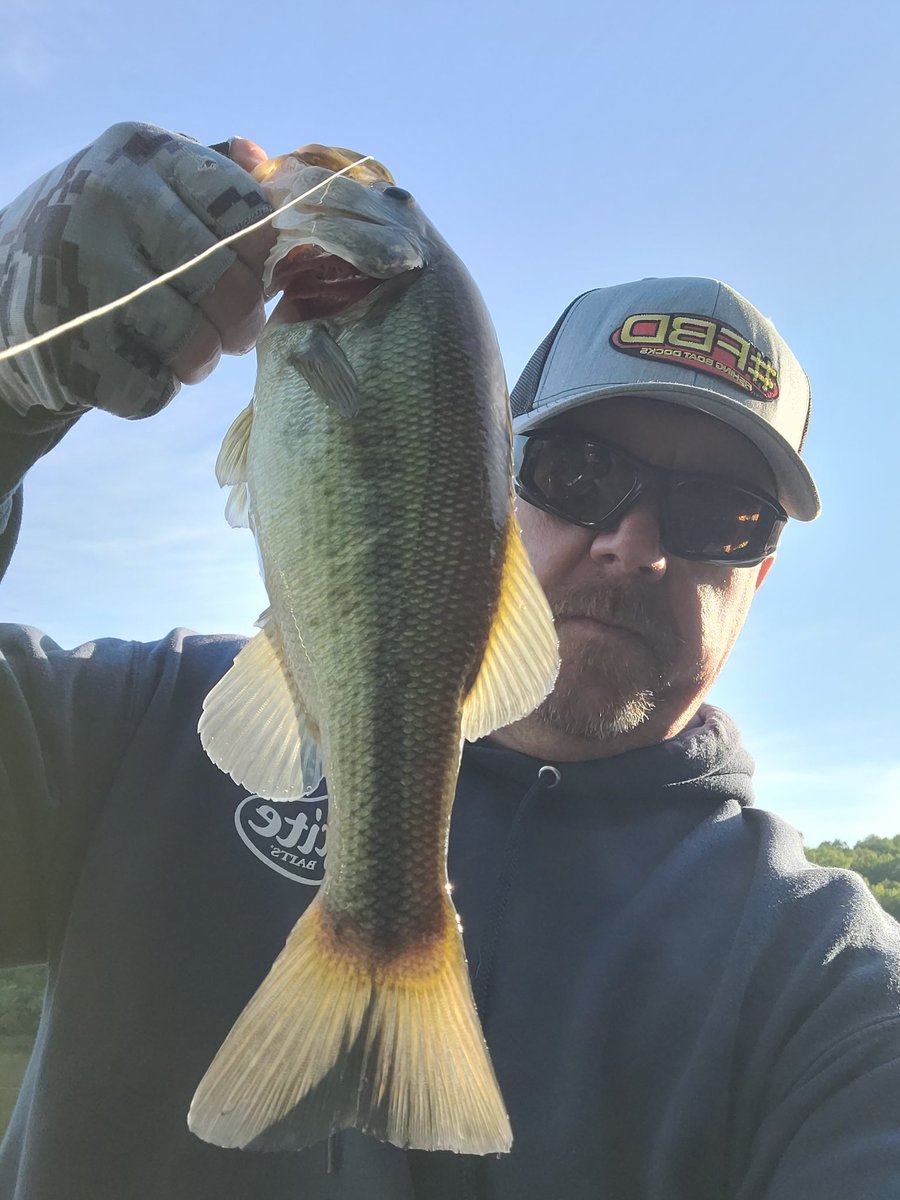 Super tough bite this morning.
#largemouthbass #bassfishing
