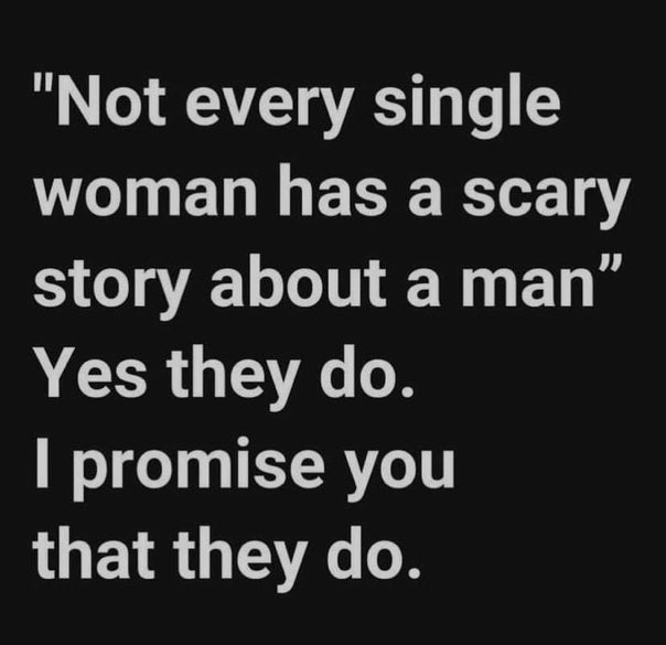How many times have we heard this ladies? We ALL have a story.