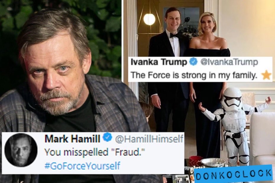 #MarkHamill2028 has a smashing Twitter account. Sending lots of love & admiration to the man who knows charlatans & grifters when he sees them! 🖤🙏🏻@MarkHamill 

#VoteBlueToProtectDemocracy 

#GOPTraitorsToDemocracy #USA #TrumpThug