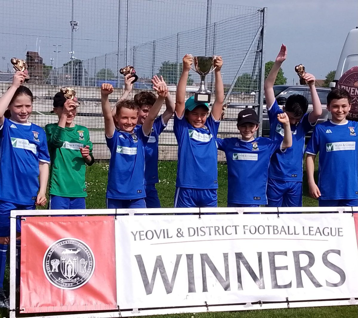 A busy week for @wellscityfc The @wellscityateam secured a treble with a 3-2 win over @ColefordAth1890, securing the Paulton Hospital Cup, @somersetfa junior Cup & County Prem Title. U12s won the Yeovil and District league U10 Warriors won 3-1 v East Coker. ⚽️💙 #upthewells