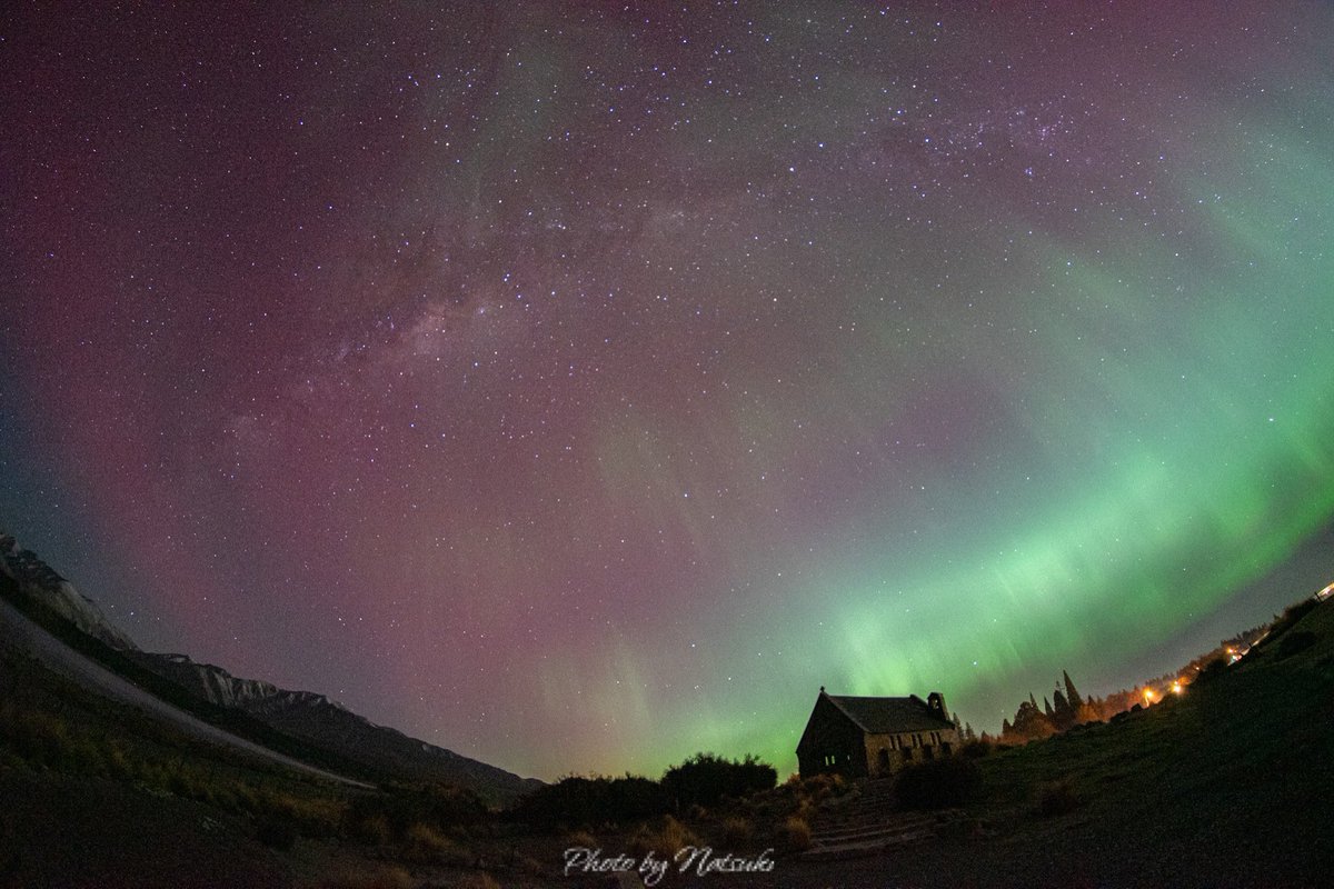 ymb__45's tweet photo. 生まれてきてよかった！！！！！！！
#aurora  #LakeTekapo #newzealand https://t.co/LlQeXf4Dy7