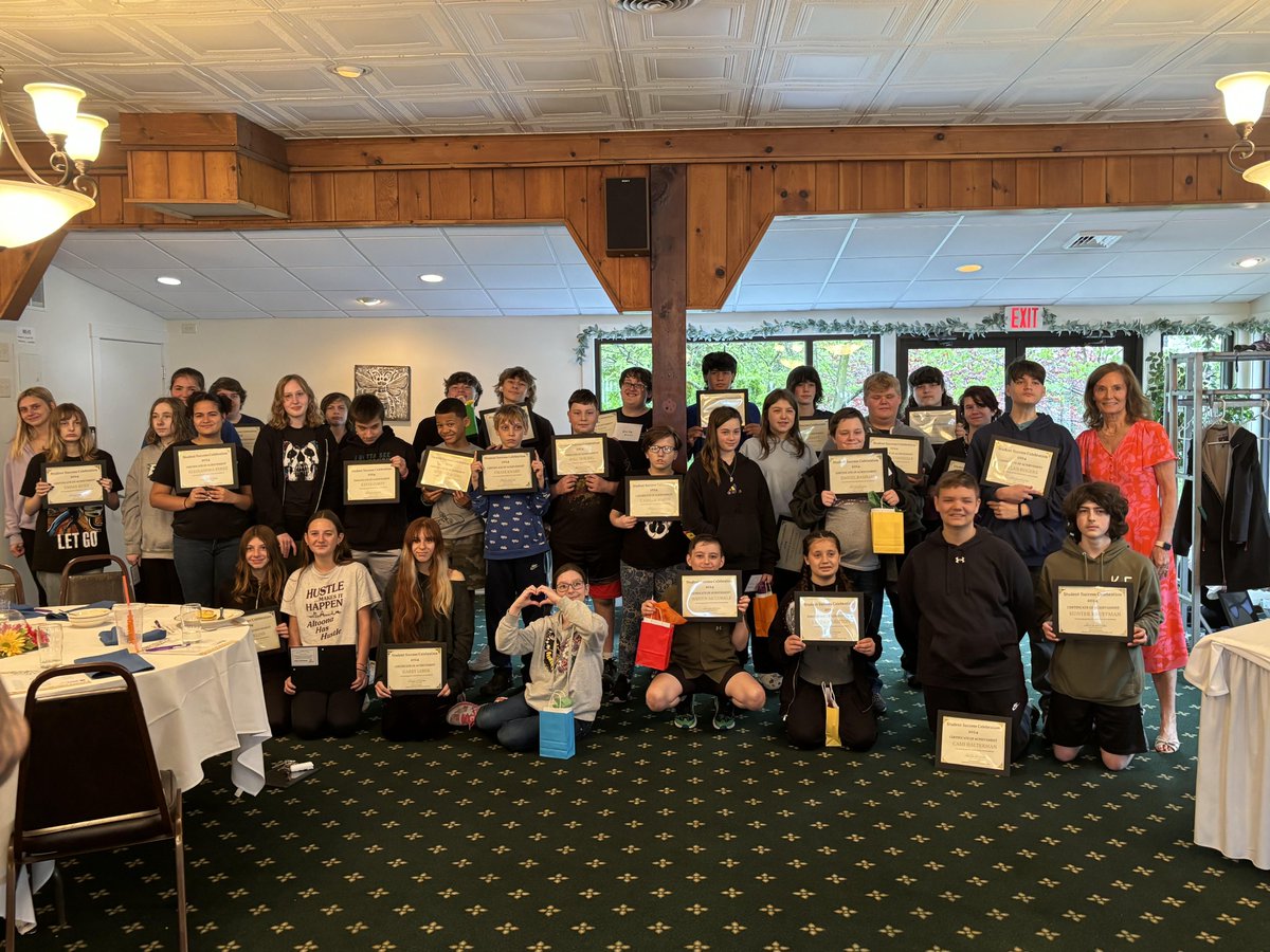 Students celebrated for their accomplishments at this year's EACTC Turnaround Award breakfast