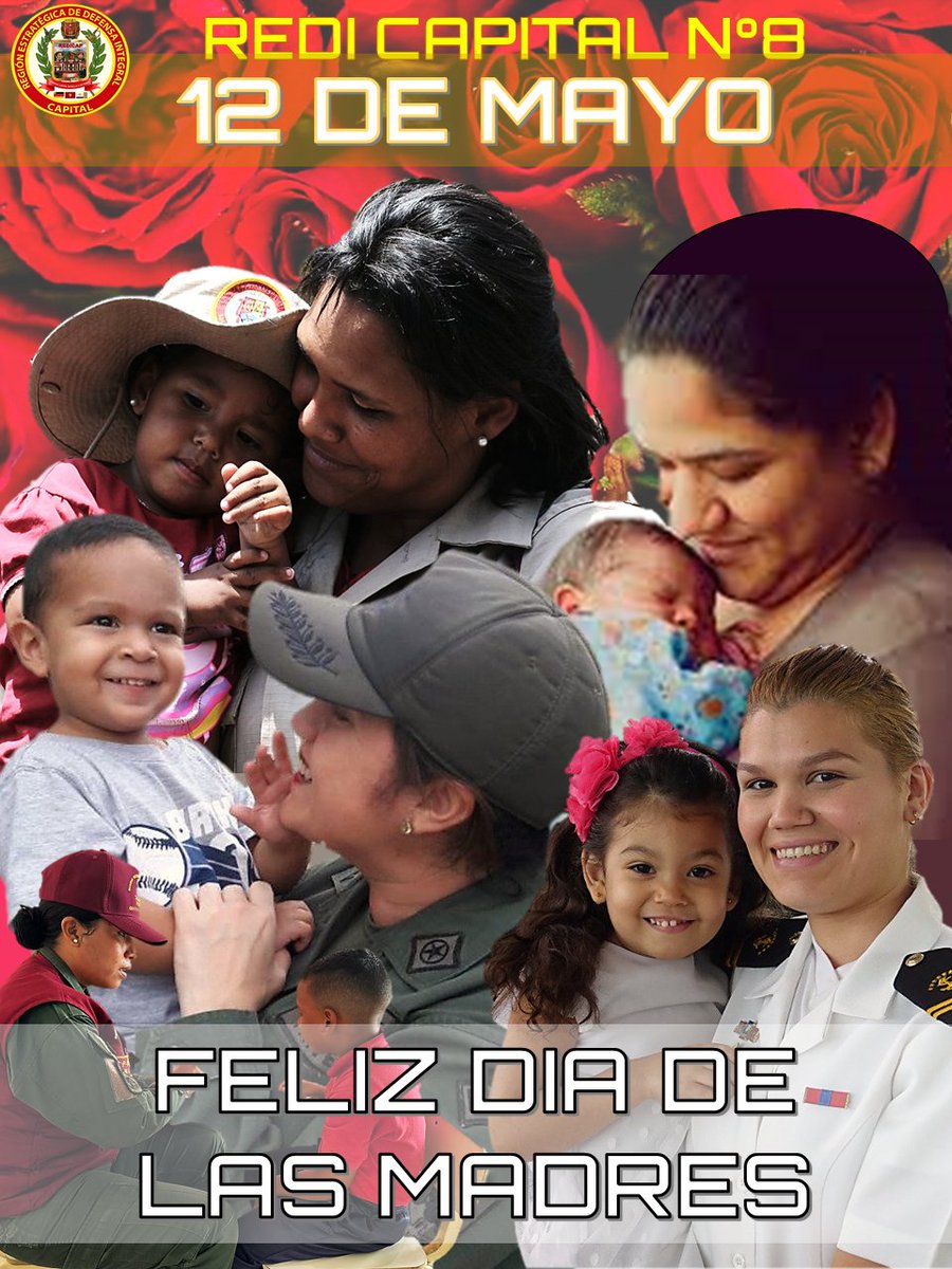 #12May Llenos de Emoción y con inmensa gratitud celebramos este día especial, a nuestra fuente de infinita inspiración y que con su amor sublime y abrazo sincero, levantan a la familia y a la Patria. Dios Bendiga a todas las Madres en su Día.