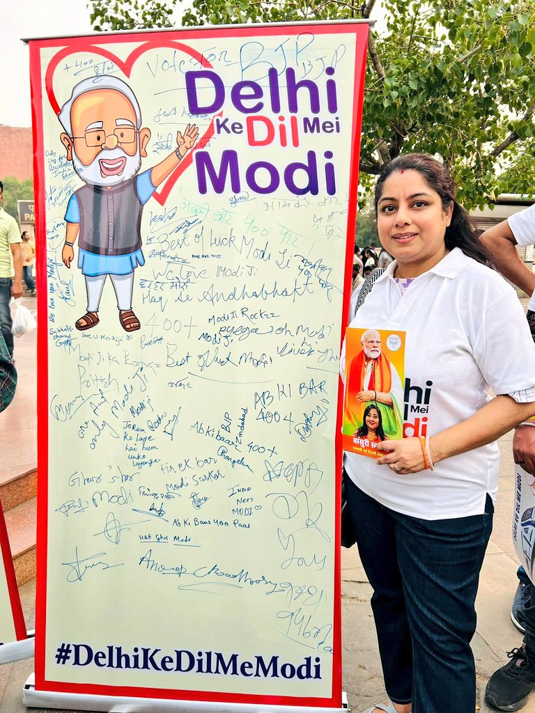 #DelhiKeDilMeiModi @PoddarVaishali