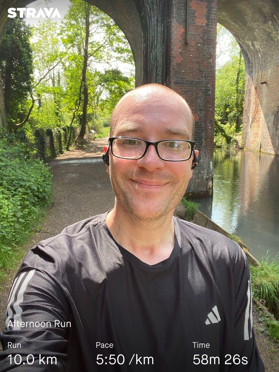 Steady in the heat, that was hot hot hot ☀️🏃🏻‍♂️ felt good though big smiles after #fun #run #feelgood