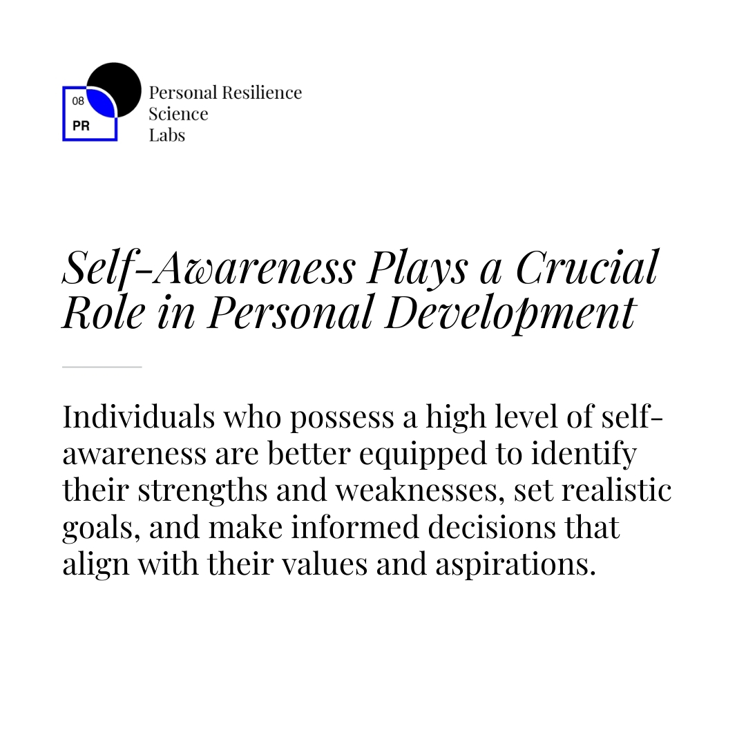 Did you know? Self-awareness is not only crucial for personal growth but also linked to better mental health outcomes. 🌱
#LMSL #LifeManagementScienceLabs #LifeManagementScience #PersonalResilienceScienceLabs  #Resilience #SelfAwareness #Wellness