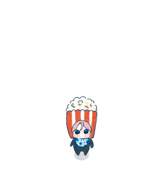 「blue eyes popcorn」 illustration images(Latest)