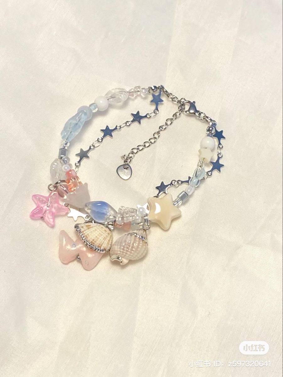 ocean charm bracelet 🎀
