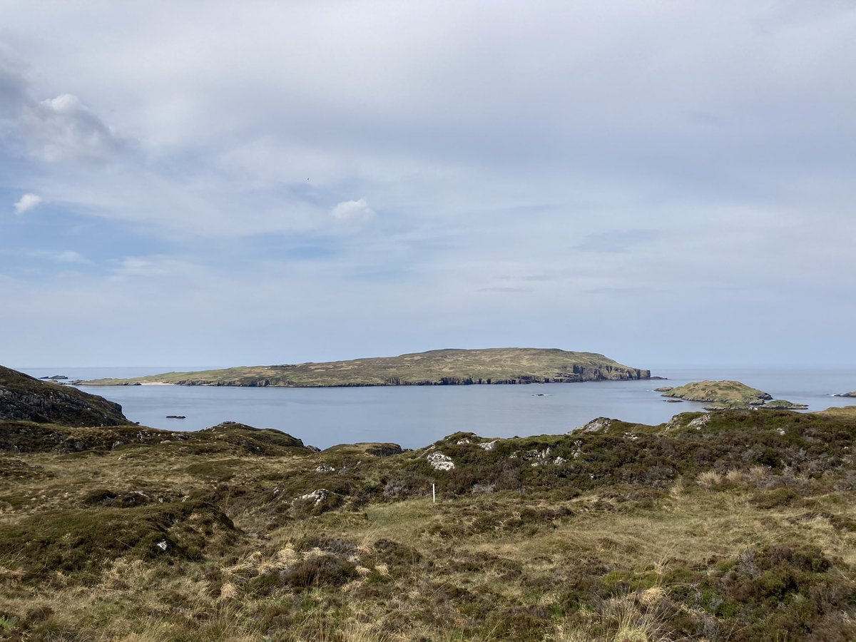 Todays Dabell, 5km over the hills of Tarbert to Scourie. A bit boggy and soggy, but a great bit of Dabelling.