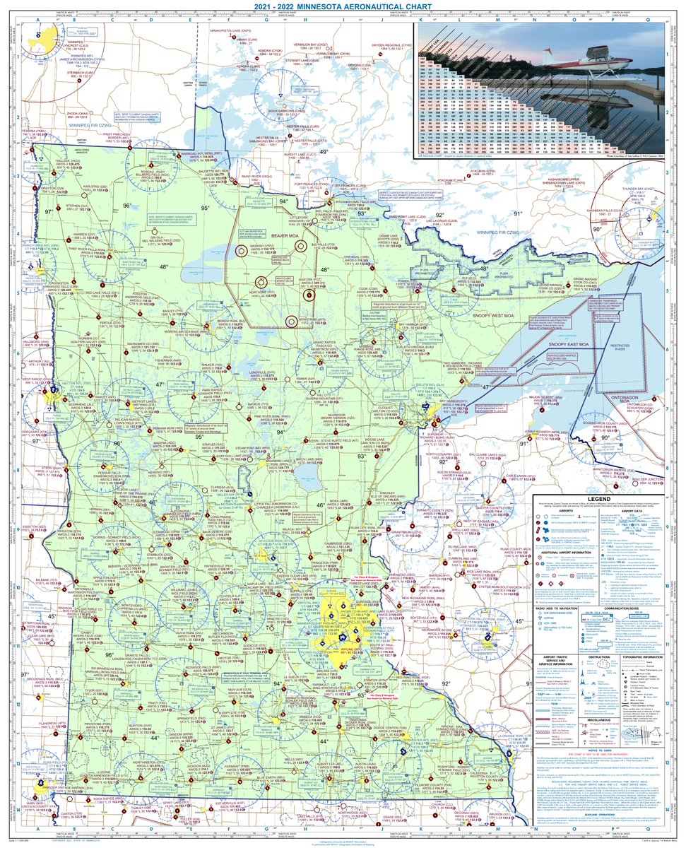 not a big @mndot fan, but I have to say that their aeronautical cartography division produces some of the prettiest maps I have ever seen