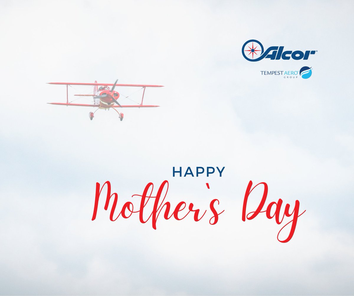 Happy Mother's Day!

#Alcor #generalaviation #HappyMothersDay