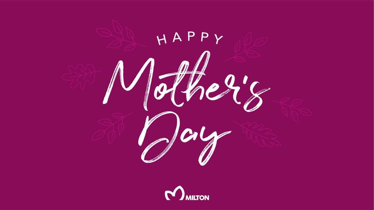 Today is Mother's Day! We want to wish all of our moms (of every kind!) in #MiltonON a wonderful day, filled with love and appreciation for all that you do💕 #HappyMothersDay