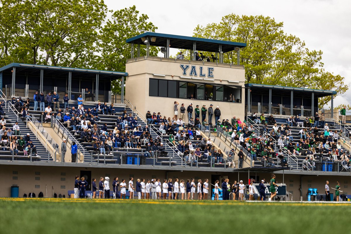 NCAA Tournament Second Round at Reese Stadium today! 2:30 p.m. No. 6 Yale vs. No. 11 Johns Hopkins 🎫Tickets available here ⬇ tinyurl.com/2p857z5s #ThisIsYale