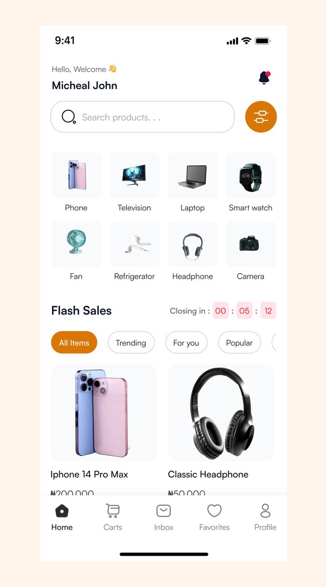 Happy sunday guys
An e-commerce where you can purchase electronics

#uiux #figma #uidesign #ecommerce