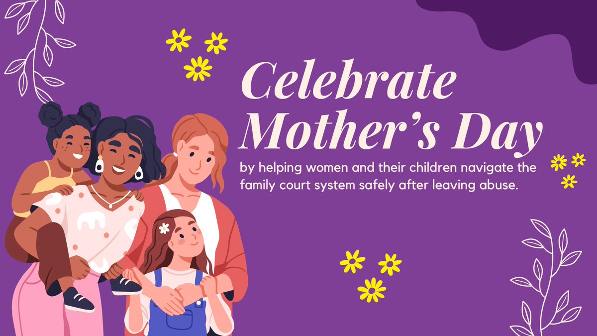 Celebrate Mother's Day by helping women and their children navigate the family court system safely after leaving abuse. Your donation helps fund services that help women plan for their safety, access legal advice and protect their children. Donate today: canadahelps.org/en/dn/9603
