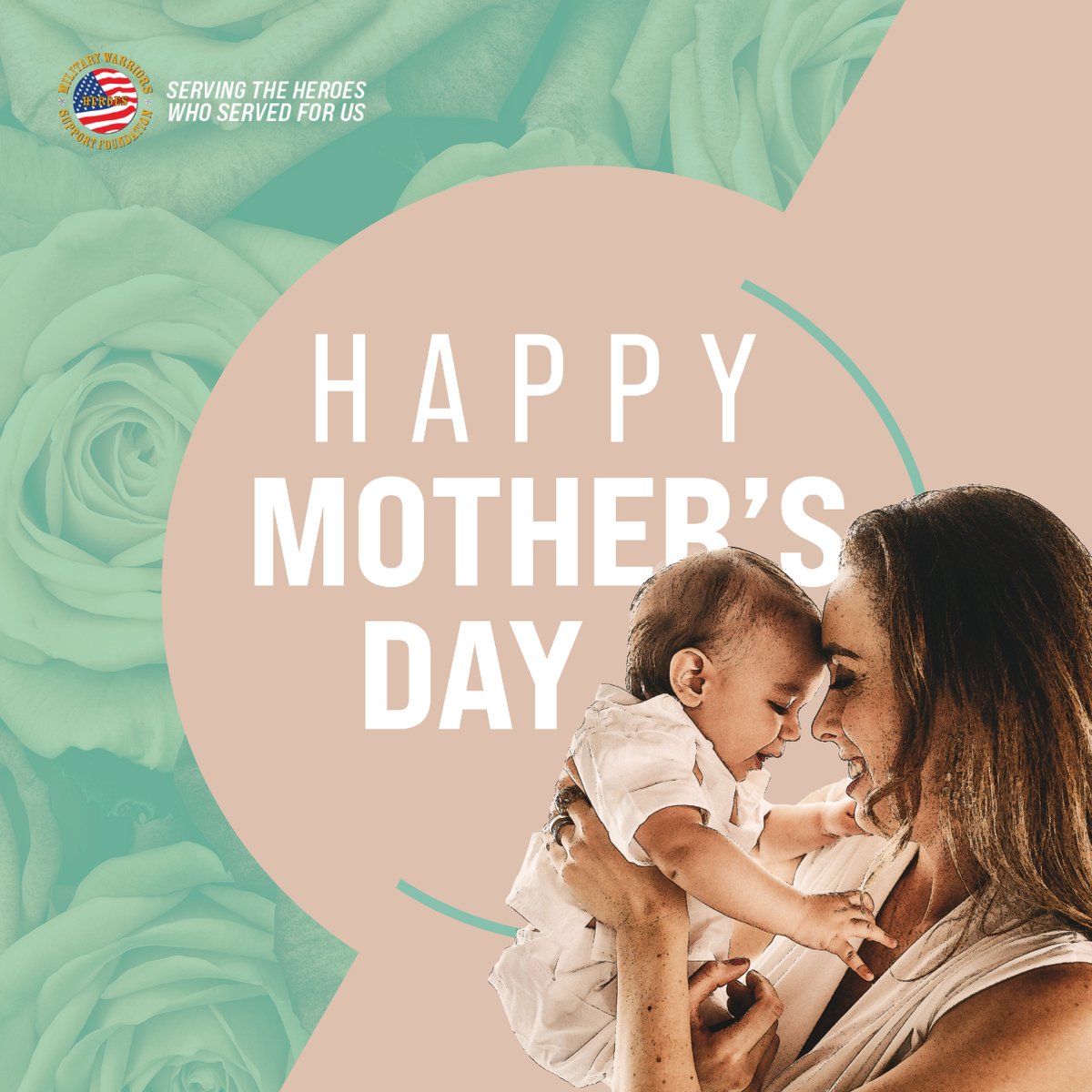 🌺 Happy Mother's Day!  Today, we salute to the courageous military moms who not only serve our country but also nurture and support their families.  From all of us at Military Warriors Support Foundation, Happy Mother's Day! #MothersDay #MilitaryMoms #SupportOurTroops
