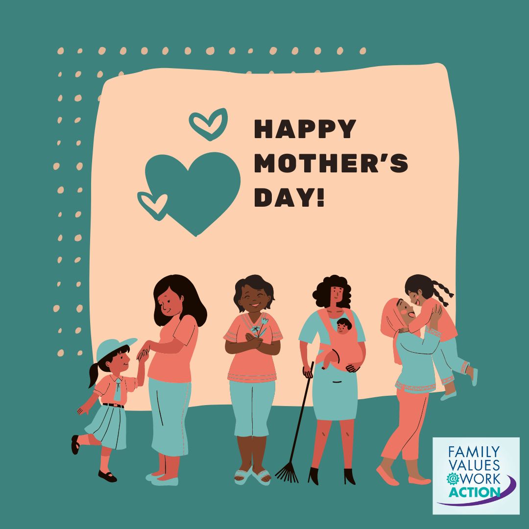 🌸 Happy Mother's Day! 🌸 Today, we celebrate the love, generosity, and power of moms everywhere. Let's champion care policies that uplift all mothers. Together, let's harness #MomsPowerUS! 💪 #MothersDay #CareisLove