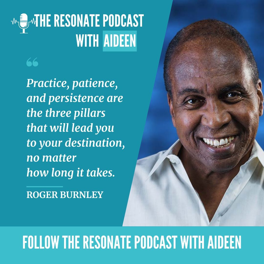 ‘Practice, patience, and persistence are the three pillars that will lead you to your destination, no matter how long it takes.’ - Roger Burnley
PODCAST ON YOUTUBE: buff.ly/3WIEvrH?
AUDIO: buff.ly/3Wyc4MX
#resonatewithaideen #confidenceinsinging #rogerburnley