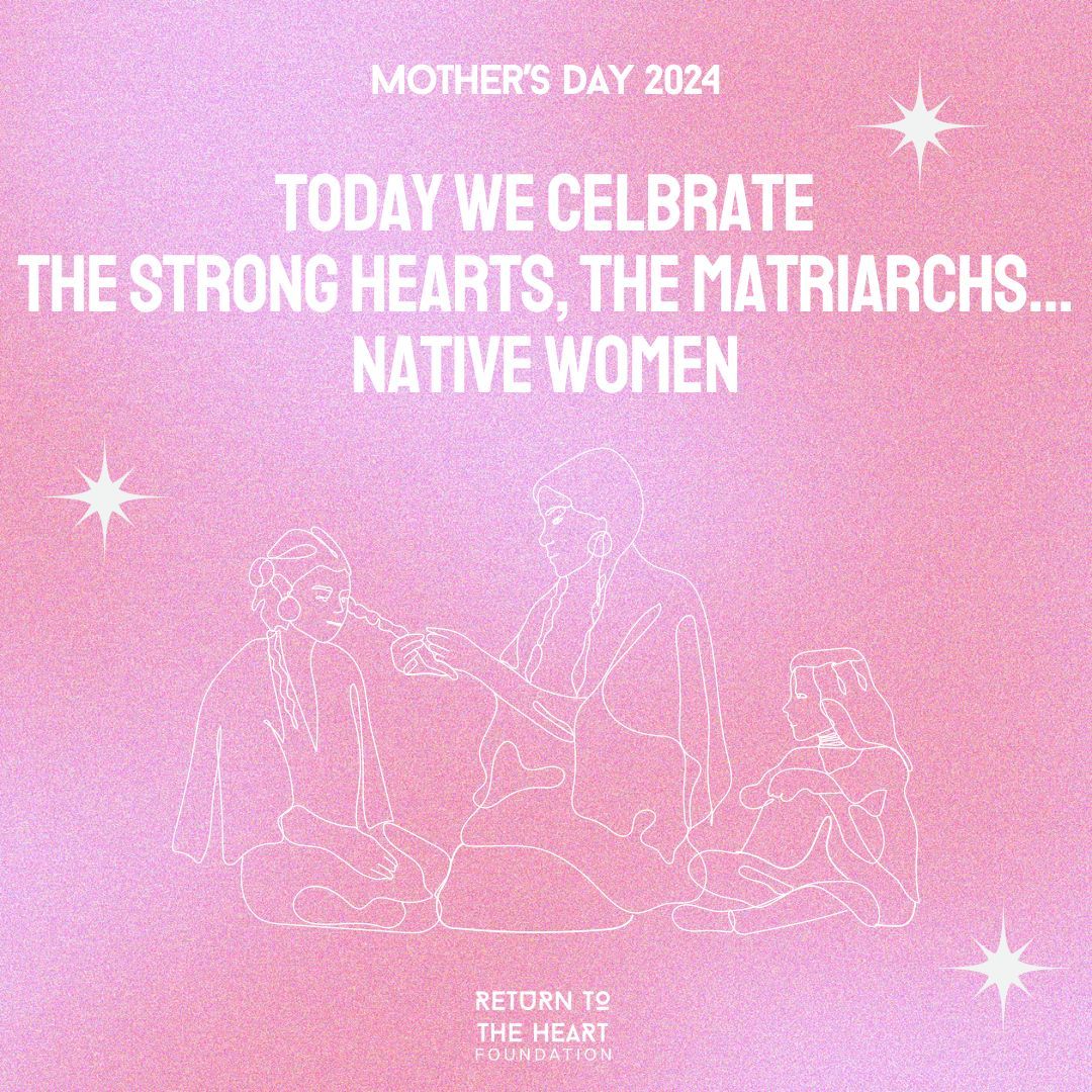 Happy #MothersDay2024 to the strong hearts, Indigenous matriarchs. Today, we celebrate Native mothers & all Native women who bring help & healing to our families & communities. We must protect Indigenous women, who continue to give powerful support, wisdom & guidance to us all.