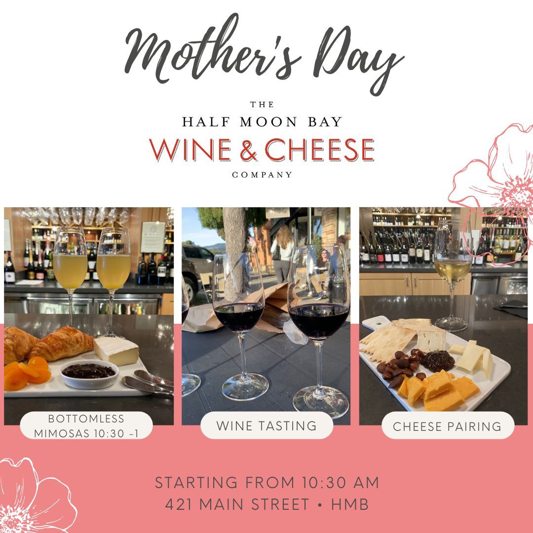 Happy Mother's Day! Treat Mom to bottomless mimosas or a wine-tasting and cheese pairing today! 🍷🧀 We are open from 10:30 am. No reservation is necessary. #MothersDay #WineAndCheese #CelebrateMom  #WineBar #WineTasting #CheesePairing 🎉🥂