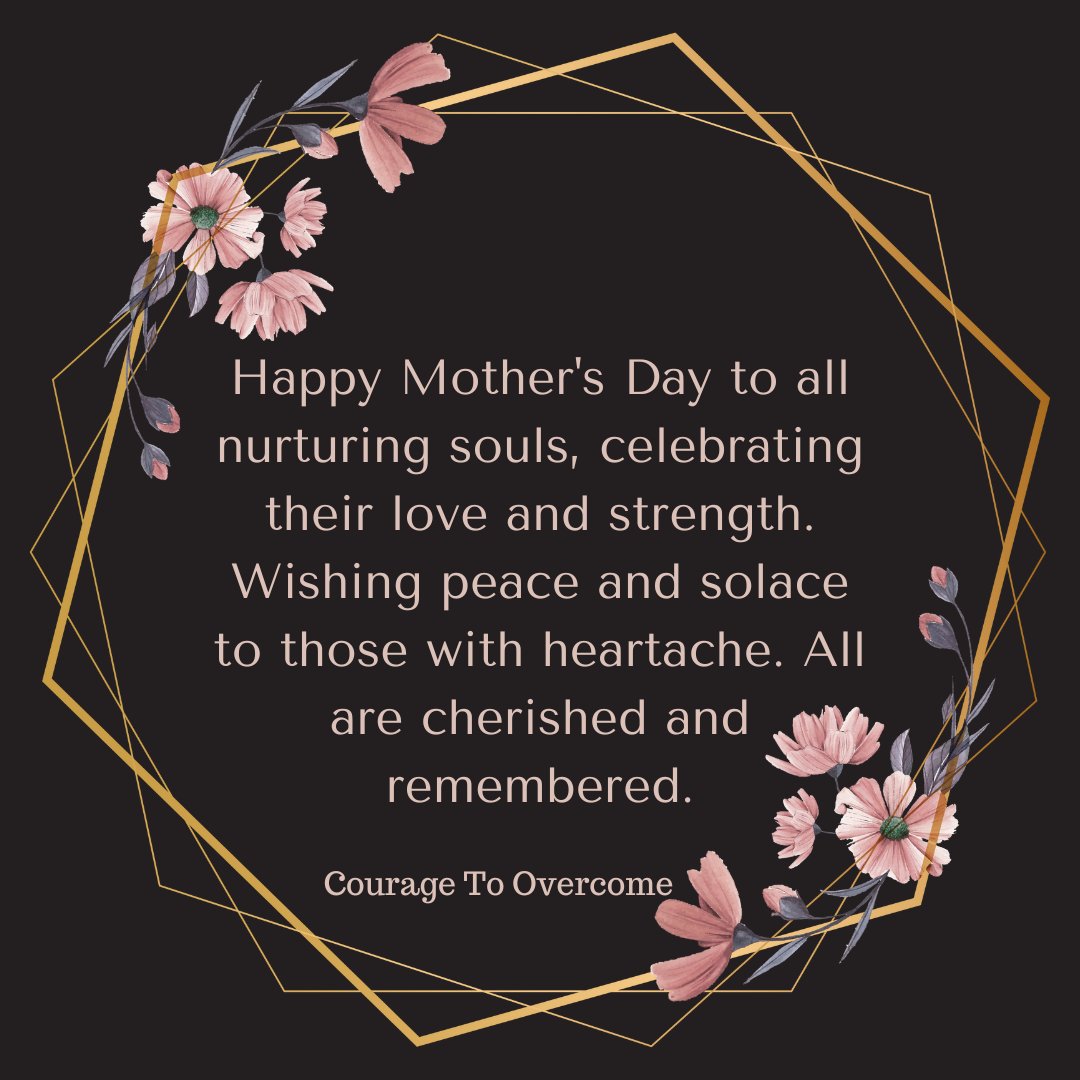 Let's celebrate all forms of motherhood, from the love that knows no bounds to the strength that overcomes every obstacle. To every mom, in every way, you are seen, you are appreciated, & you are loved.

#HappyMothersDay #Couragetoovercome #Motherhood #mothers #Strengthincourage