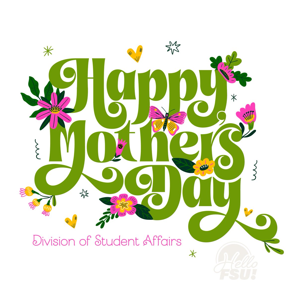 We are celebrating all the Supermoms in our @FloridaState community. 🫶 Your strength and love make the world go round. Here's to you today and always. Happy Mother's Day! ❤️💛 #gonoles #mothersday