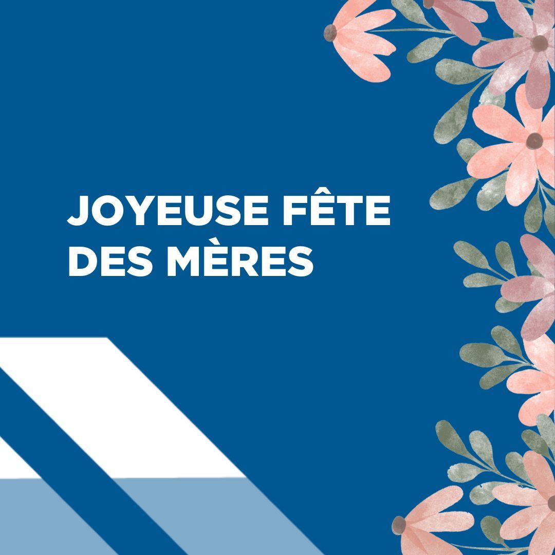Joyeuse fête des mères à toutes celles qui occupent le rôle de maman avec amour et dévouement! 💐