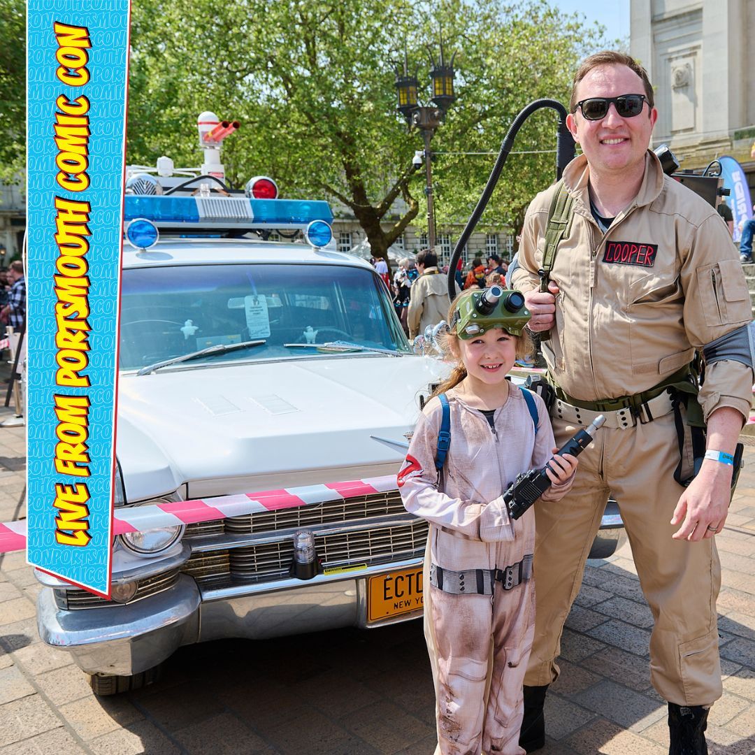 There's something for Ghostbusters fans old and young at Portsmouth Comic Con 2024!