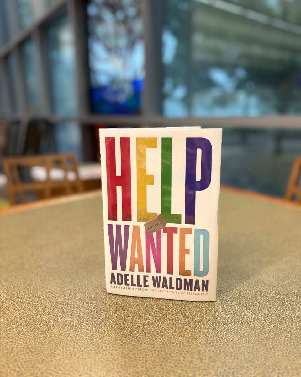 #SundaySelection Help Wanted by Adelle Waldman 'A darkly comic workplace caper that explores the aches and uses of solidarity, Help Wanted is a deeply human portrait of people trying, against increasingly long odds, to make a living.' #ebrpl #staffpick #helpwanted #adellewaldman