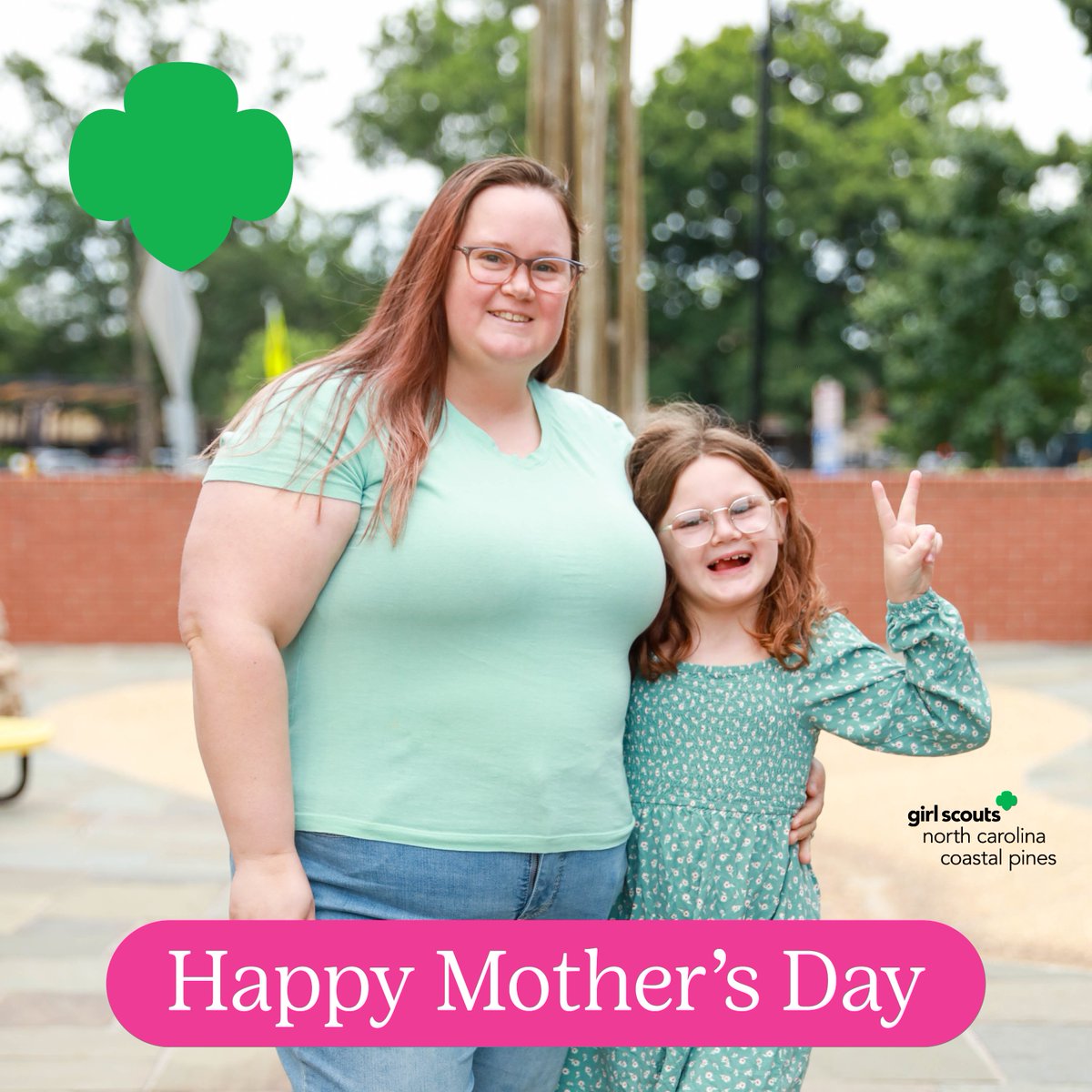 Happy Mothers Day to all of our amazing Girl Scout Moms! 🌼 Your strength and guidance inspire us everyday 💚

Drop one word you would use to describe your mom in the comments ⬇️

#MothersDay #GSNCCP #GirlScouts #NC #happymothersday
