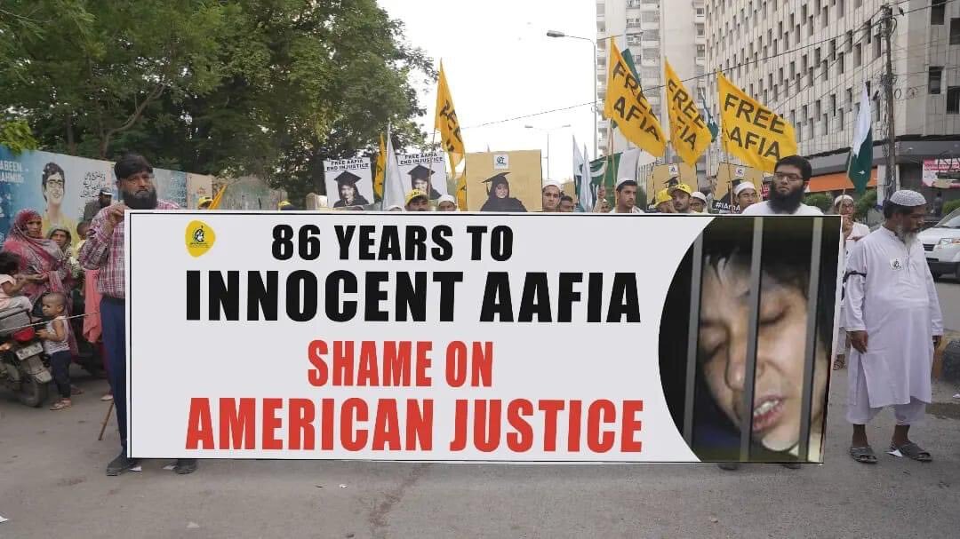 Dr. Aafia Siddiqui's continued incarceration is a stark reminder of the injustices faced by many individuals around the world. Let's stand together and demand an end to her unjust imprisonment. #IAmAafia #FreeAafia