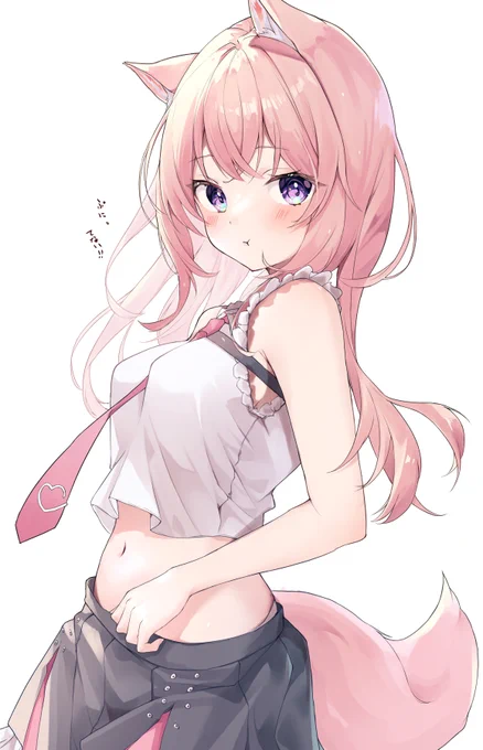 (急にこよちゃんのおへそを描きたくなった)#こよりすけっち 