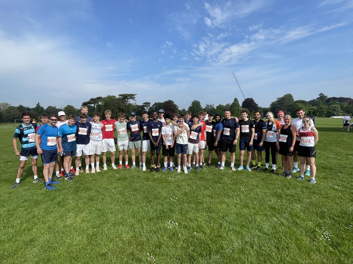 Huge congrats to the Radley College 2024 Town and Gown Team including <a href="/RadleyCSocial/">Radley College C Social</a> and <a href="/RadleyLSocial/">Radley College L Social</a> running in the heat and, in doing so, raising charitable funds. Thanks to  Muscular Dystrophy UK <a href="/MDUK_News/">Muscular Dystrophy UK</a> and <a href="/Bidwells/">Bidwells</a> for the Radley shout out of encouragement at the start