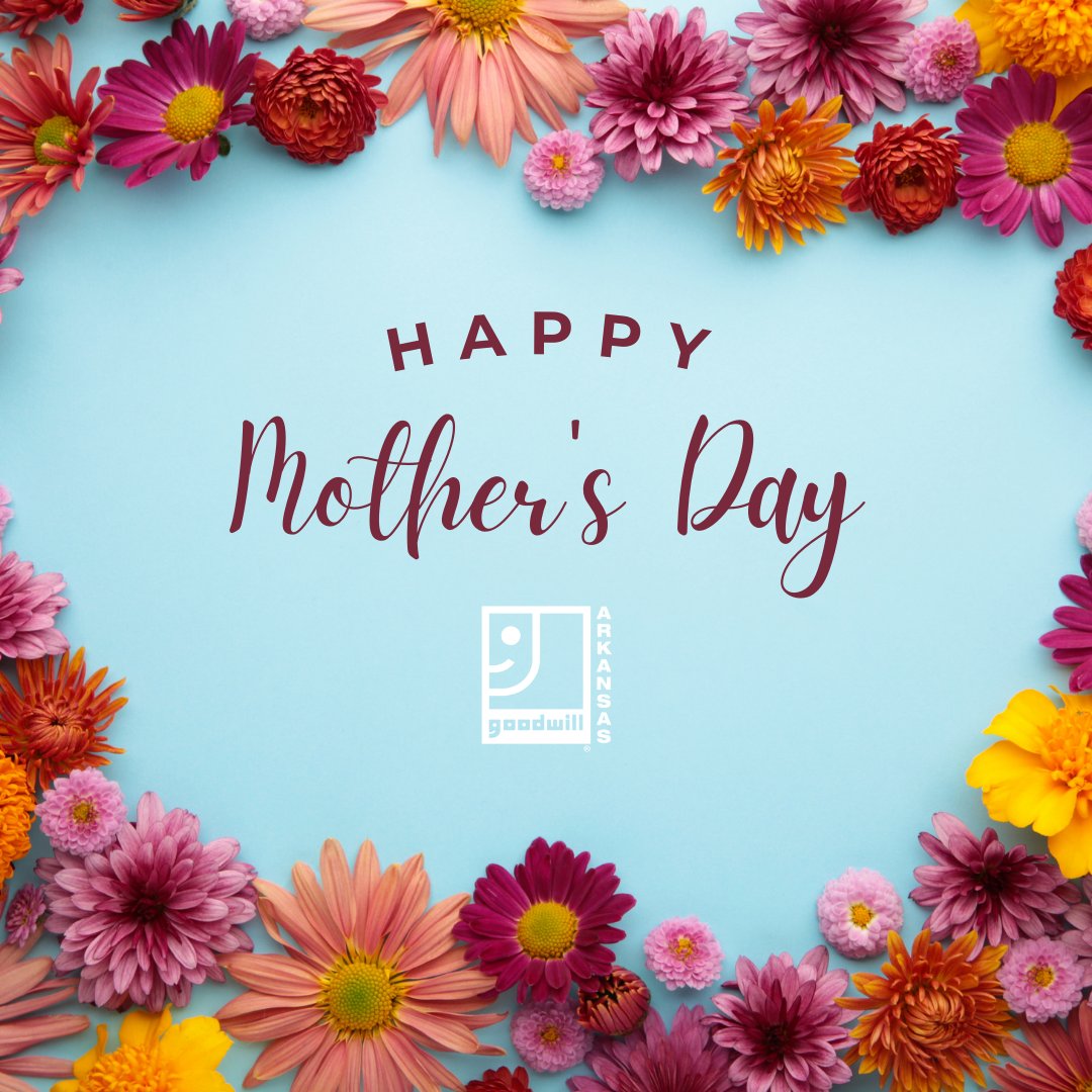 Happy Mother’s Day to all the mom and mother figures out there. Thank you for all you do! 💕💐 #goodwillar #lookforthegood #teambluear