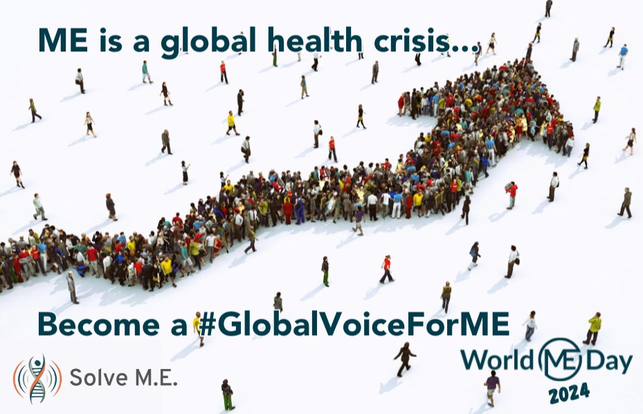 Today is #WorldMEDay! Solve is joining the call upon individuals, organizations, and countries to become a #GlobalVoiceForME. Click the link to learn more about how you can help advance #MECFS awareness, research, and advocacy. ow.ly/bOoT50RCiYq