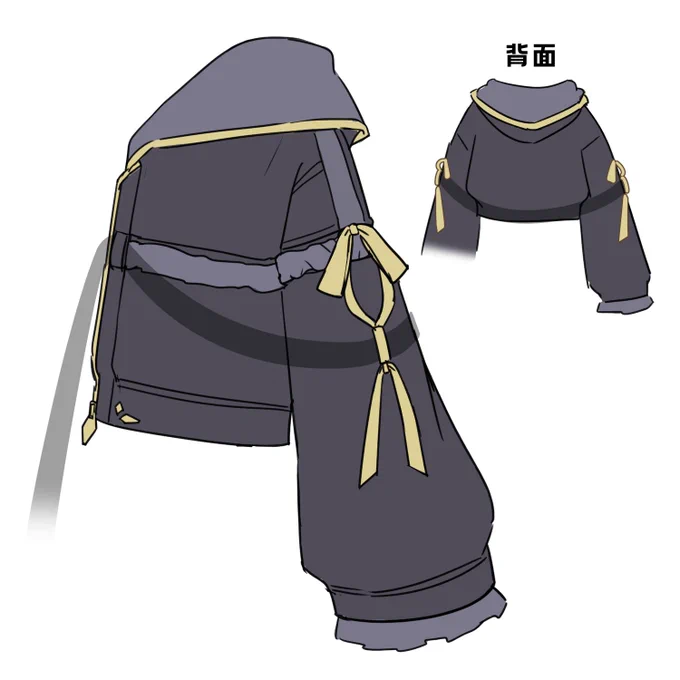 サイドの紐の補足図です、よろしければ… #ミリの工房
