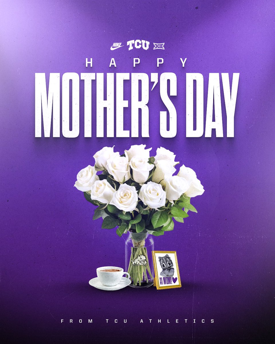 Happy Mother’s Day to all our Horned Frog moms 🫶 #GoFrogs
