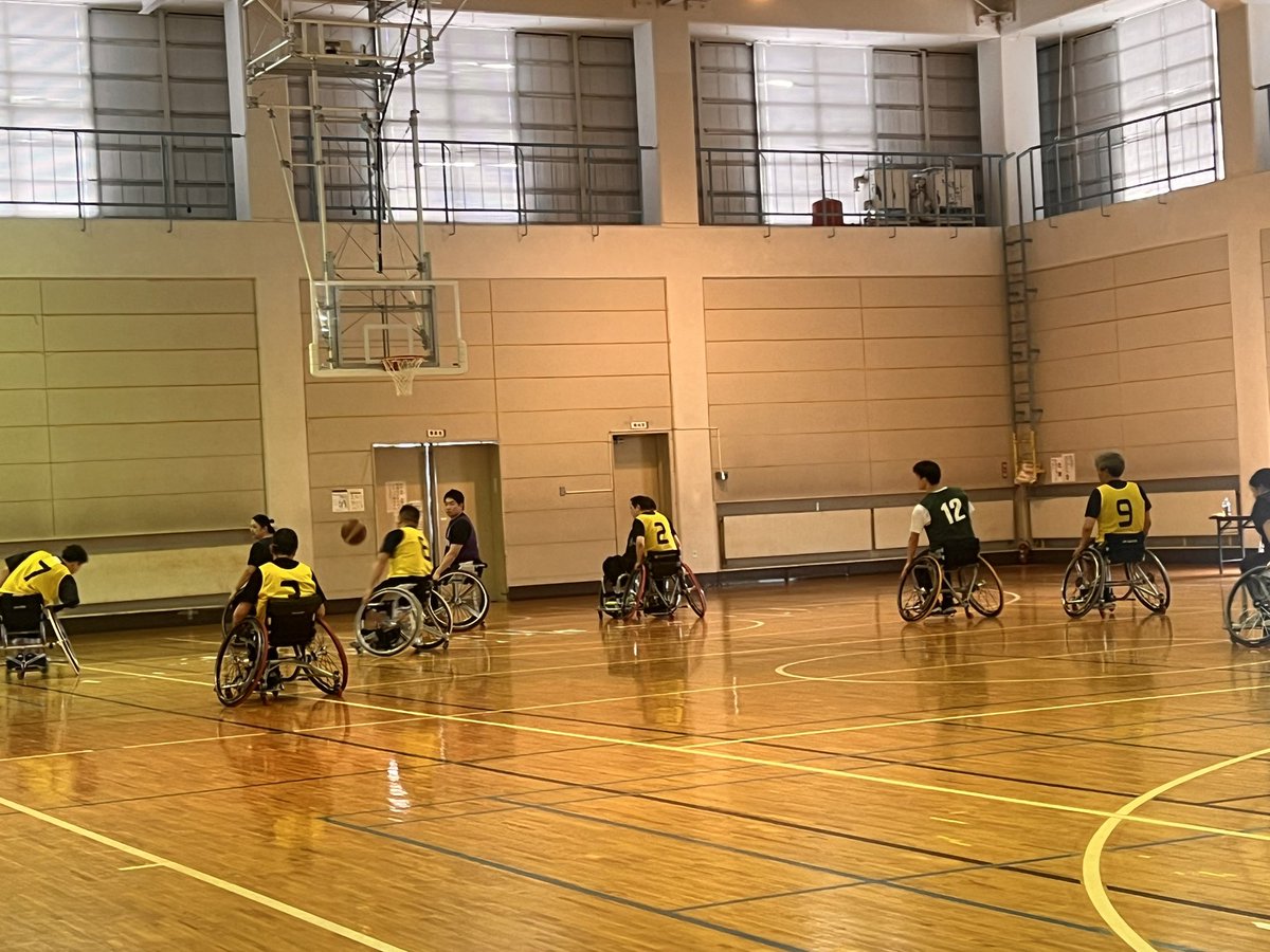akitawbc_team's tweet photo. 青森、秋田、岩手との北東北合同練習会無事終わりました(*^^*)
ハプニングもありましたが、色々勉強なりました✨
青森、岩手の方々ありがとうございました☺️

 #車いすバスケ https://t.co/B1oVMAv9A5