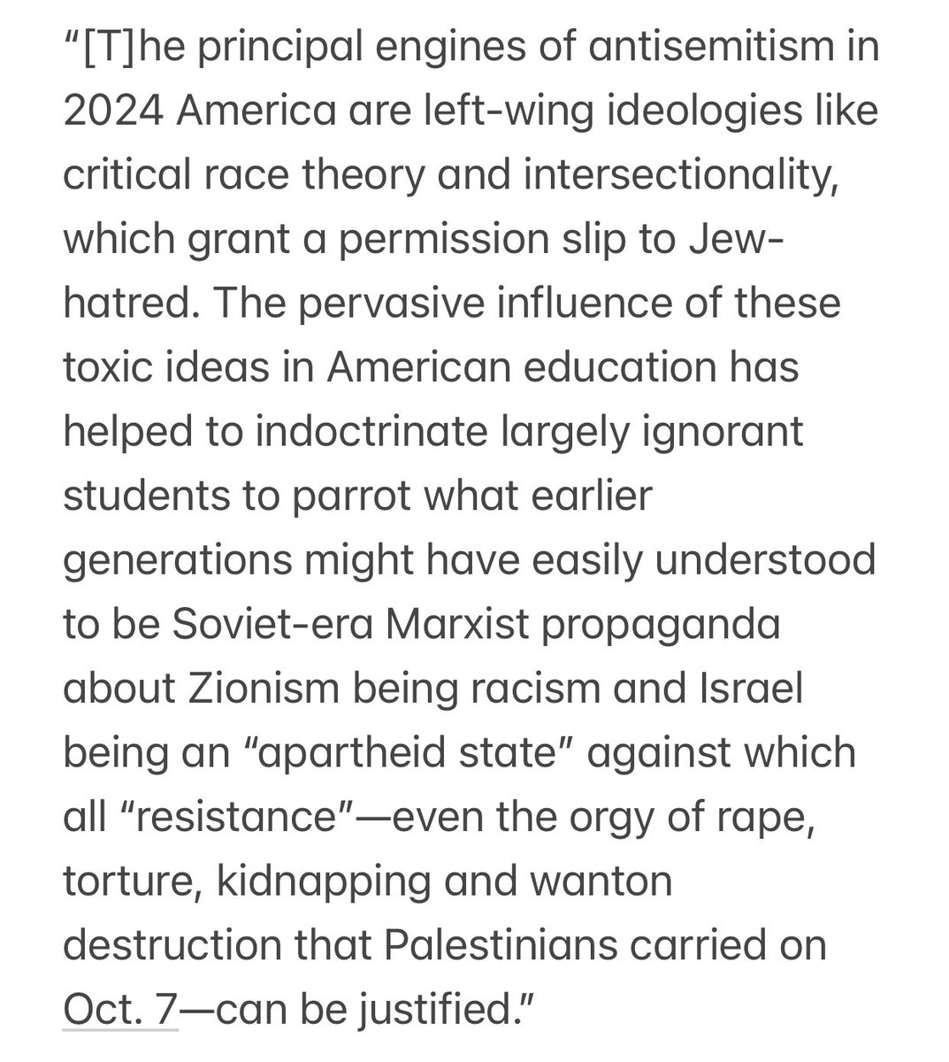 From a fine essay from ⁦@jonathans_tobin⁩ on liberal media and its blindness to the eruption of anti-Semitism in America on a scale not imaginable post 1945: jns.org/liberal-media-…